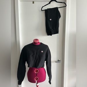 Black Champion tracksuit